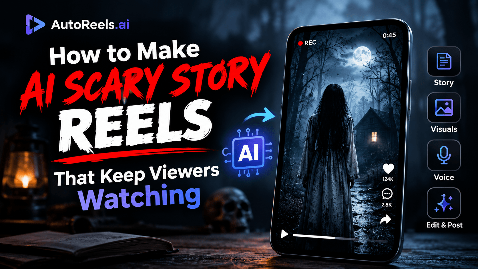 How to Make AI Scary Story Reels That Keep Viewers Watching