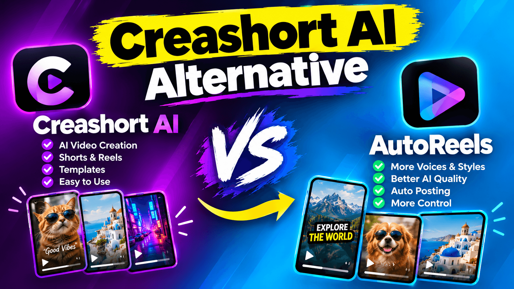 Creashort AI Alternative